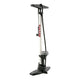 Bicycle pump with manometer steel 61 cm white (020601)