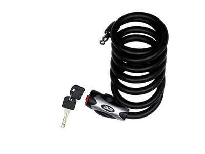 Lucchetto con cavo a spirale Simson, dimensioni regolari xl 10 mm x 150 cm