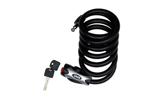 Simson spiraalkabelslot regular size xl - 10mm x 150cm