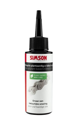 Olio vegetale per catene Simson per e-bike e city bike
