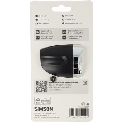 Simson faro anteriore aurora b-line lussuoso mini