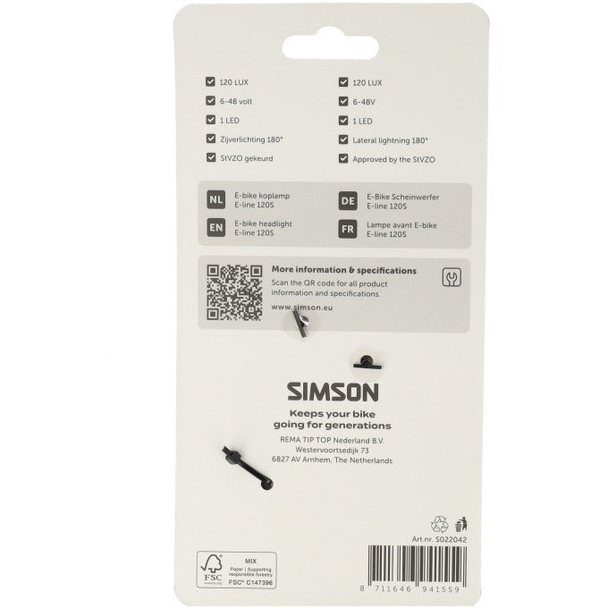 Simson faro aurora e-line 120s