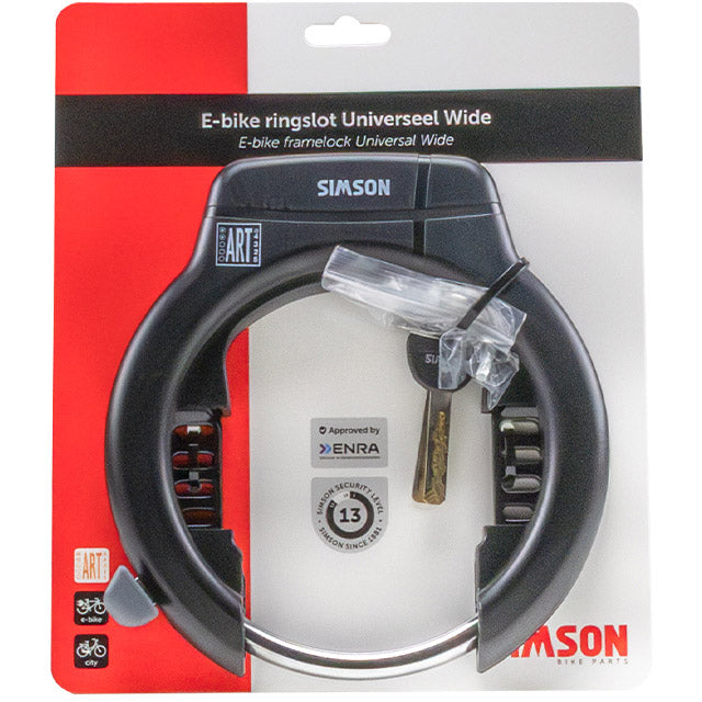 Simson antifurto da telaio universale inserto e-bike largo 80mm art**