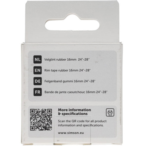 Nastro per cerchioni Simson 24 -28'' largo 16mm