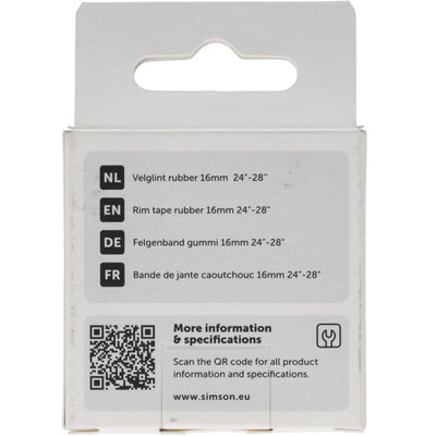 Nastro per cerchioni Simson 24 -28'' largo 16mm