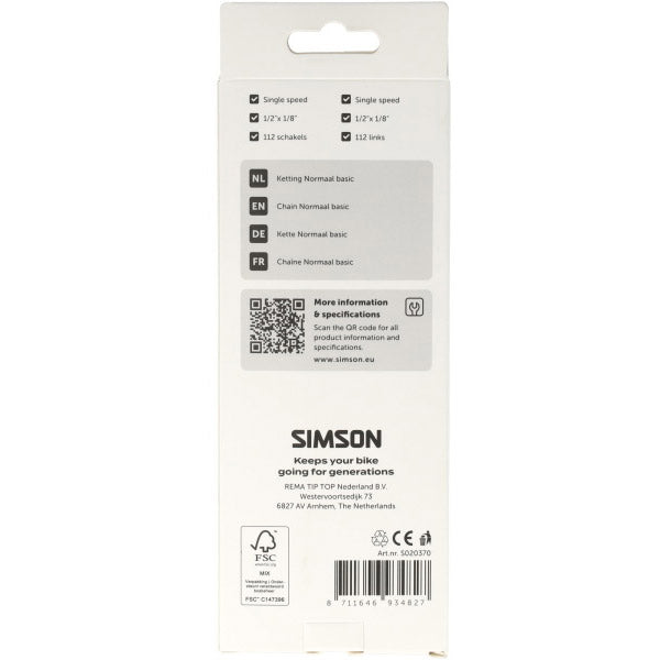 Collana Simson basic normale