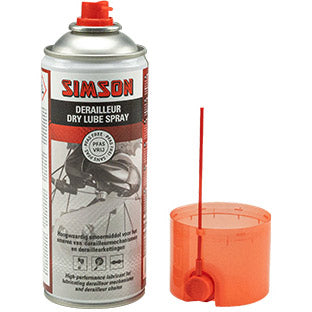 Simson spray lubrificante secco per deragliatore aerosol 400 ml