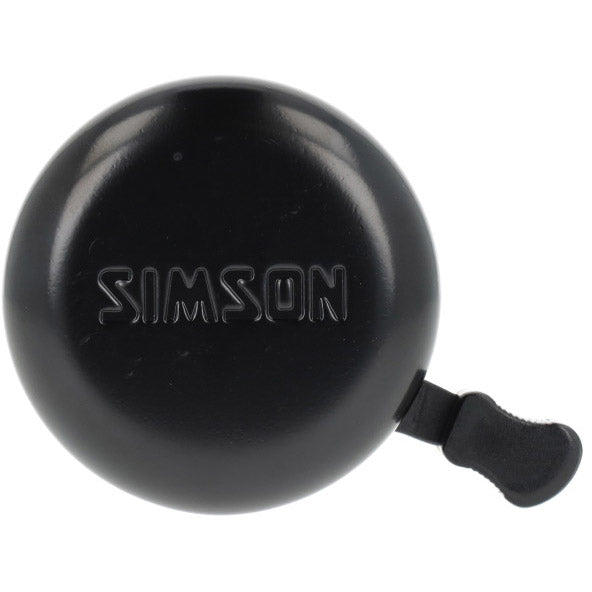 Campana Simson tradicional acero negro