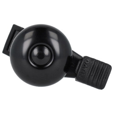Simson fietsbel mini 32mm flex-band bevestiging zwart