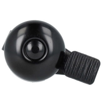 Simson campanello per bicicletta mini 32mm montaggio fisso in plastica nero