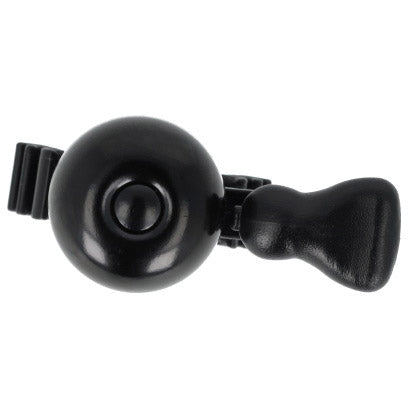 Simson timbre de bicicleta micro 23mm goma fijación elástica negro