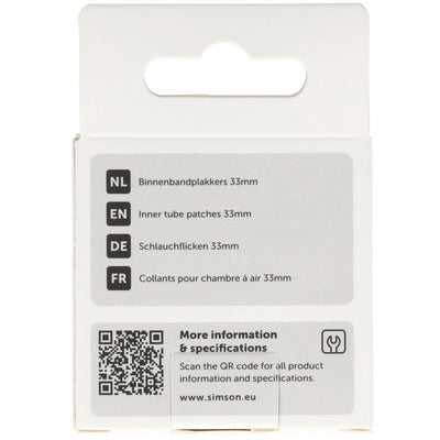 Simson inner tube patches 33mm 8pcs