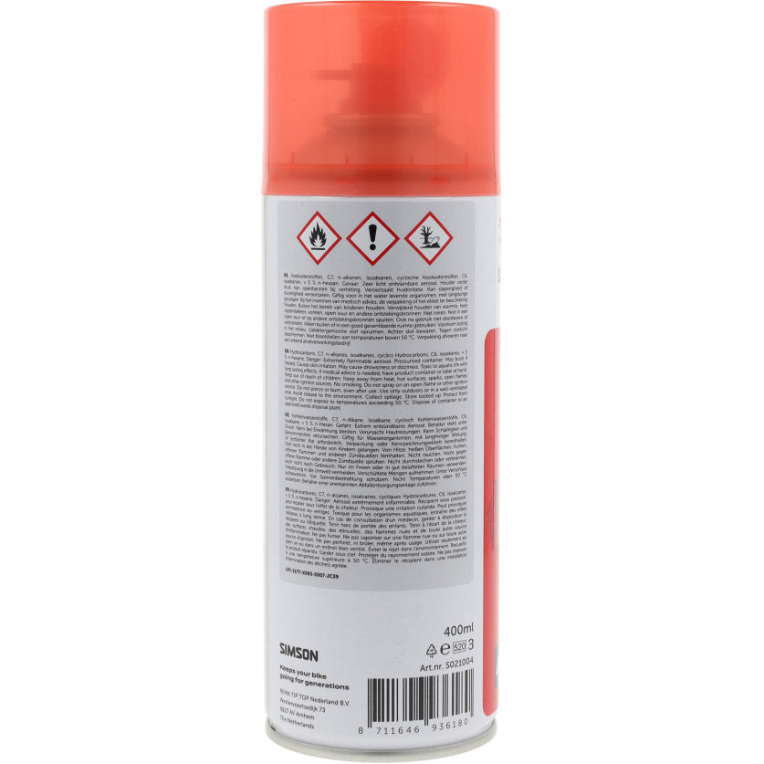 Simson spray silicona 400ml