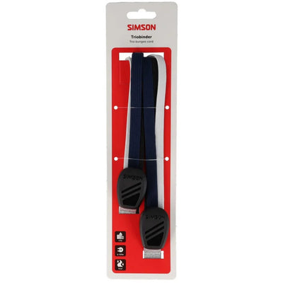 Carpeta trío Simson 60cm negro azul blanco