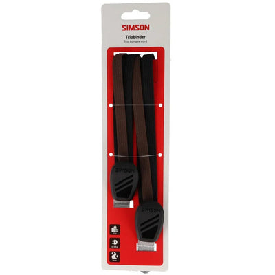 Simson trio binder 60cm black brown