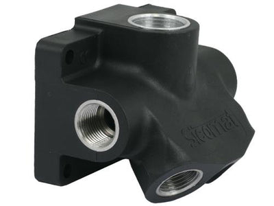 Piastra a muro Alusic ingresso:1x3 4 uscita:4x1 2