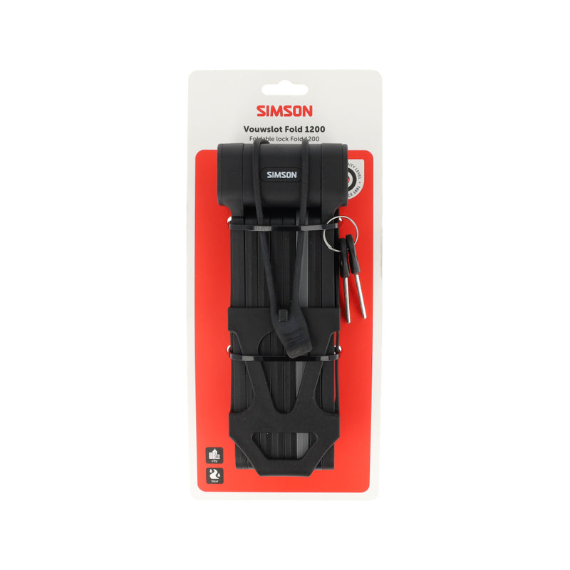 Cerradura plegable Simson 1200mm bk111