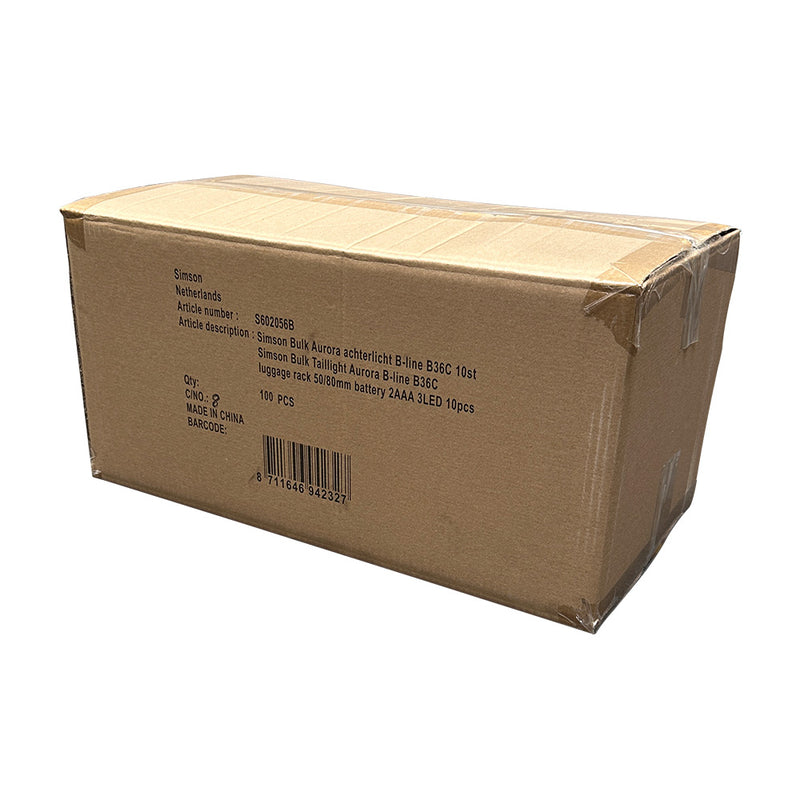 Simson fanale posteriore aurora b-line b36c (10 pz)