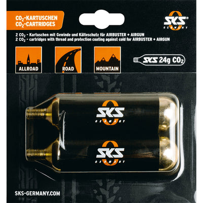 SKS cartucce CO2 24gr per Airbuster (2pz)