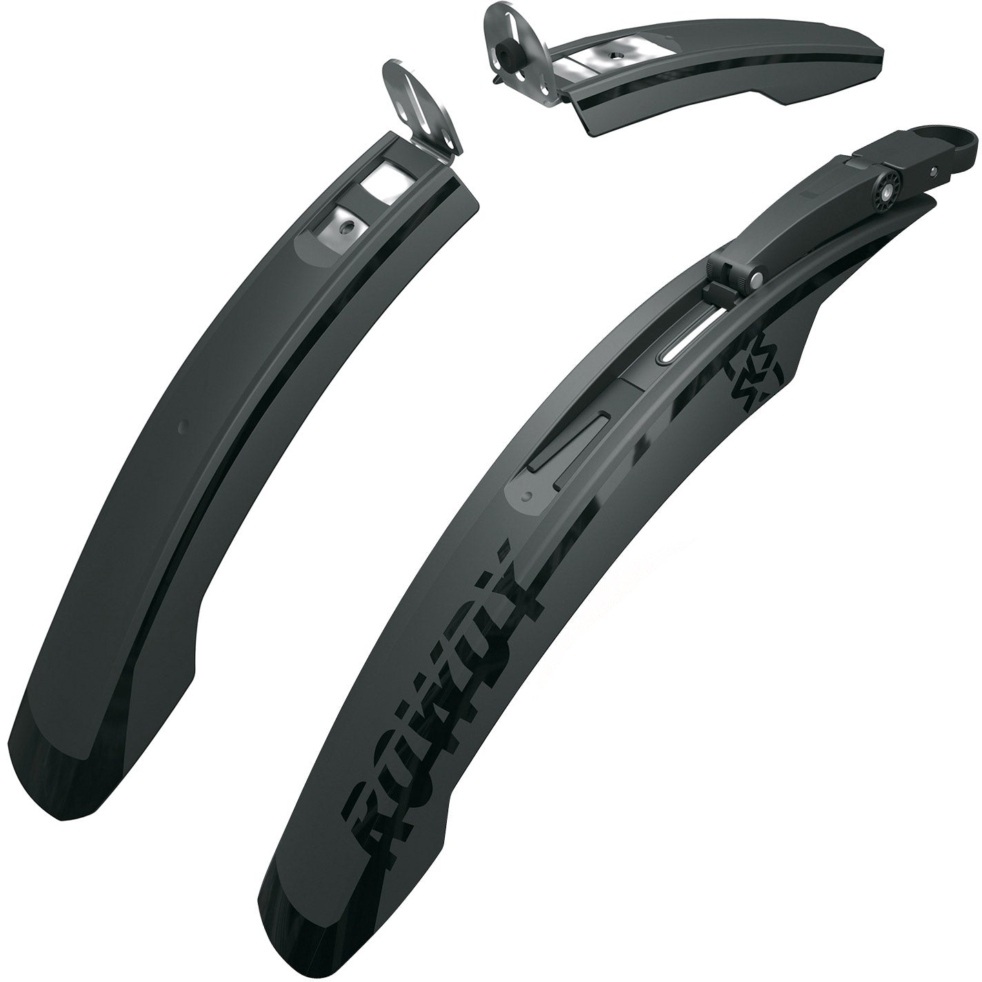 Sks spatbordset rowdy set 2.0 20-24 zwart