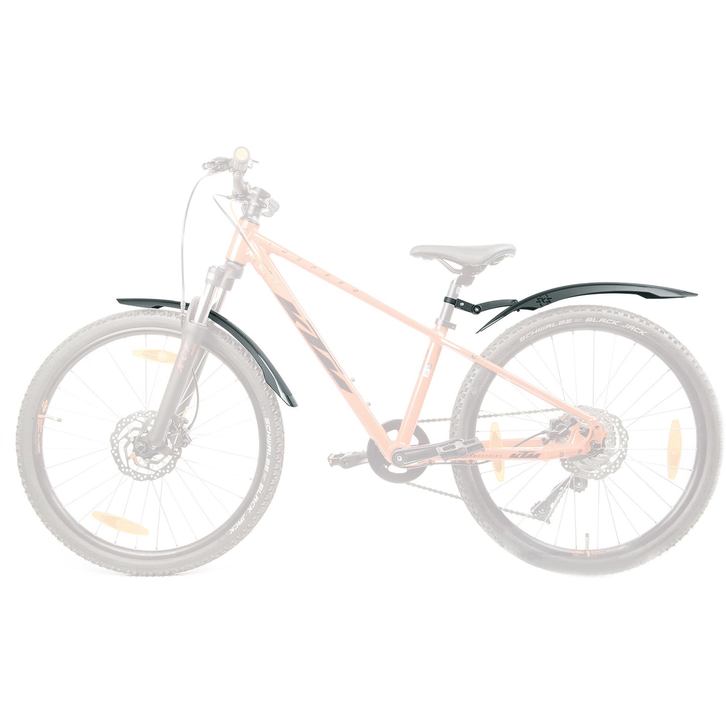 Sks spatbordset rowdy set 2.0 20-24 zwart