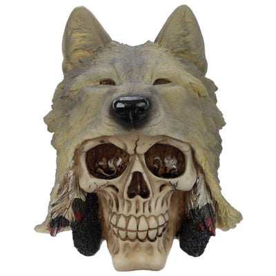 Calavera con accesorio de Wolf Head of Home