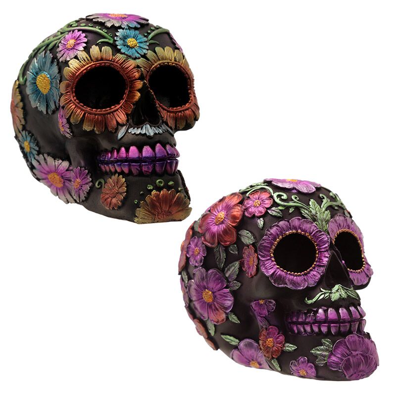 Dia de los Muertos Messican Death Head Margriet Housing Accessorio
