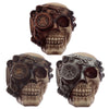 Accesorio de accesorio de accesorios de steampunk calavera