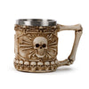 Patatine decorative ossee del cranio