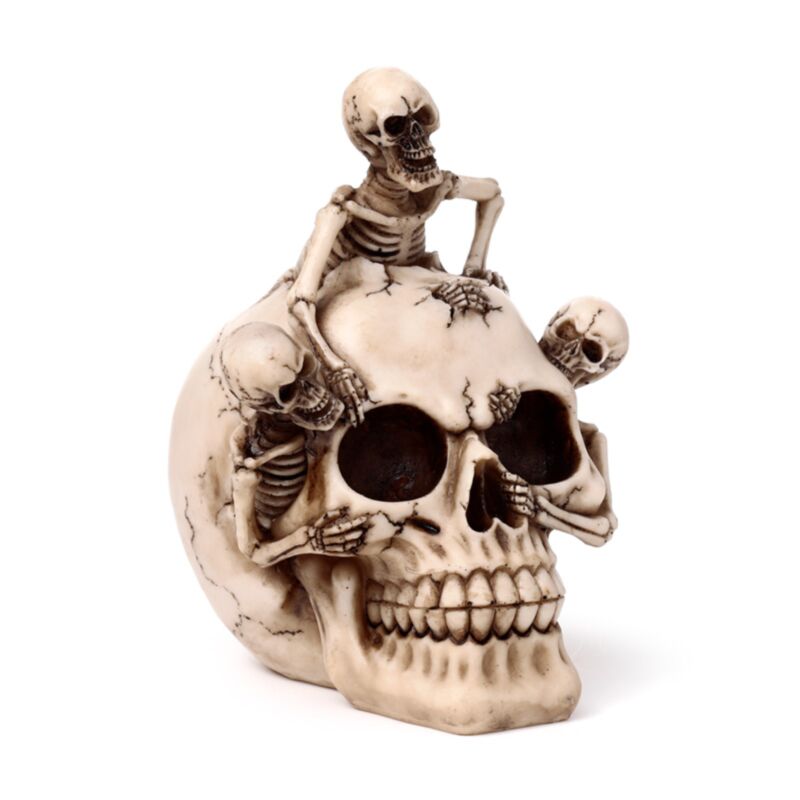 Skull con scheletri di cracking