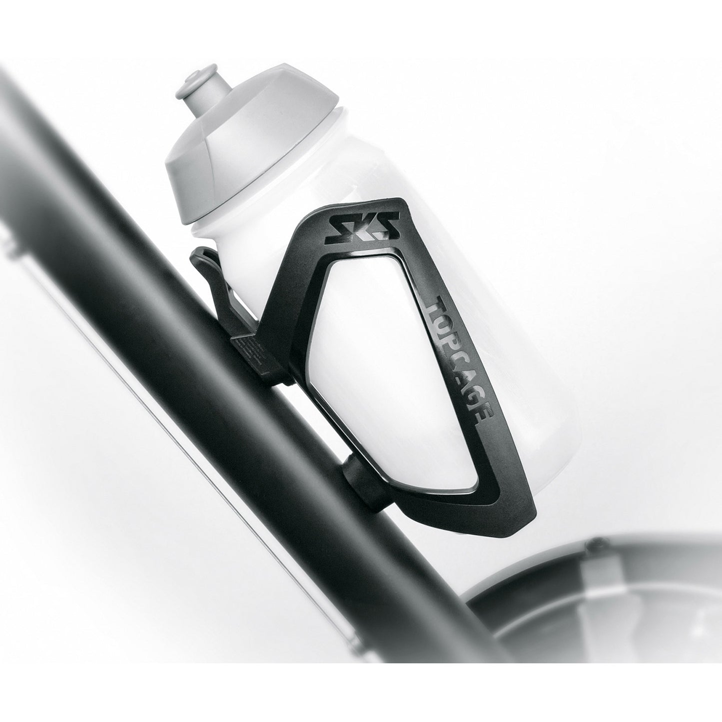 Sks bidonhouder topcage kunststof zwart