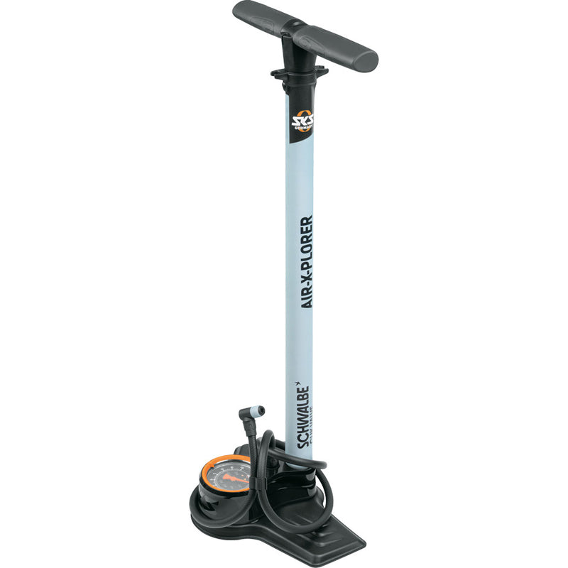 SKS Floor Bombo Air-X-Plorer Clik Valve 10Bar con conv. colocar