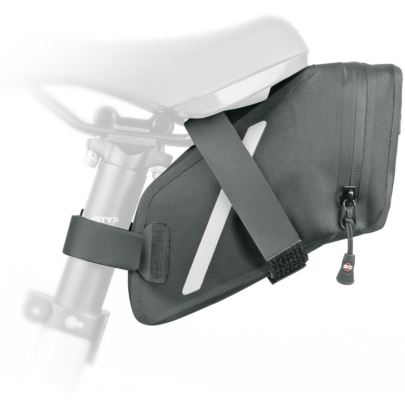 Sks zadeltas trail m 0,9l zwart