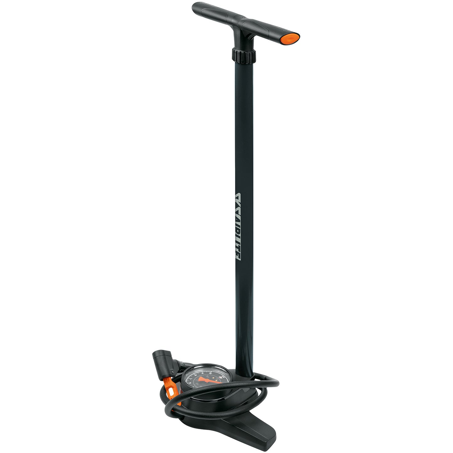 SKS AirClite 10.0 Bomba de bicicleta de alta presión Bomba de piso 10 bar Multi DV SV AV Dark Green