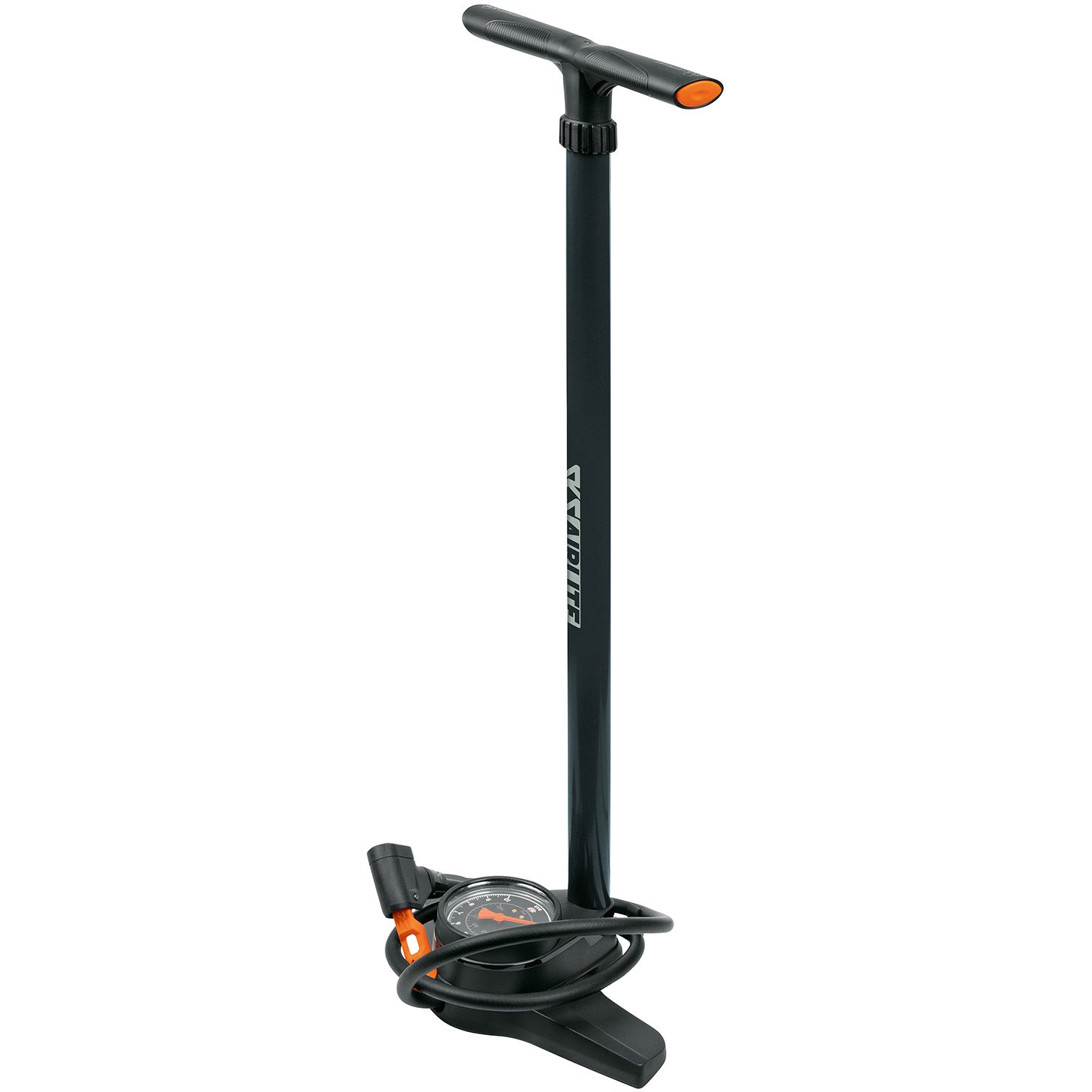 SKS AirClite 10.0 Bomba de bicicleta de alta presión Bomba de piso 10 bar Multi DV SV AV Dark Green