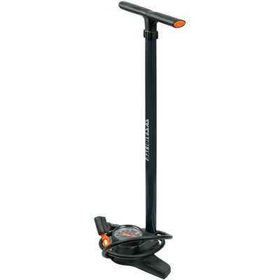 Sks vloerpomp airlite multivalve 10bar zw oranje