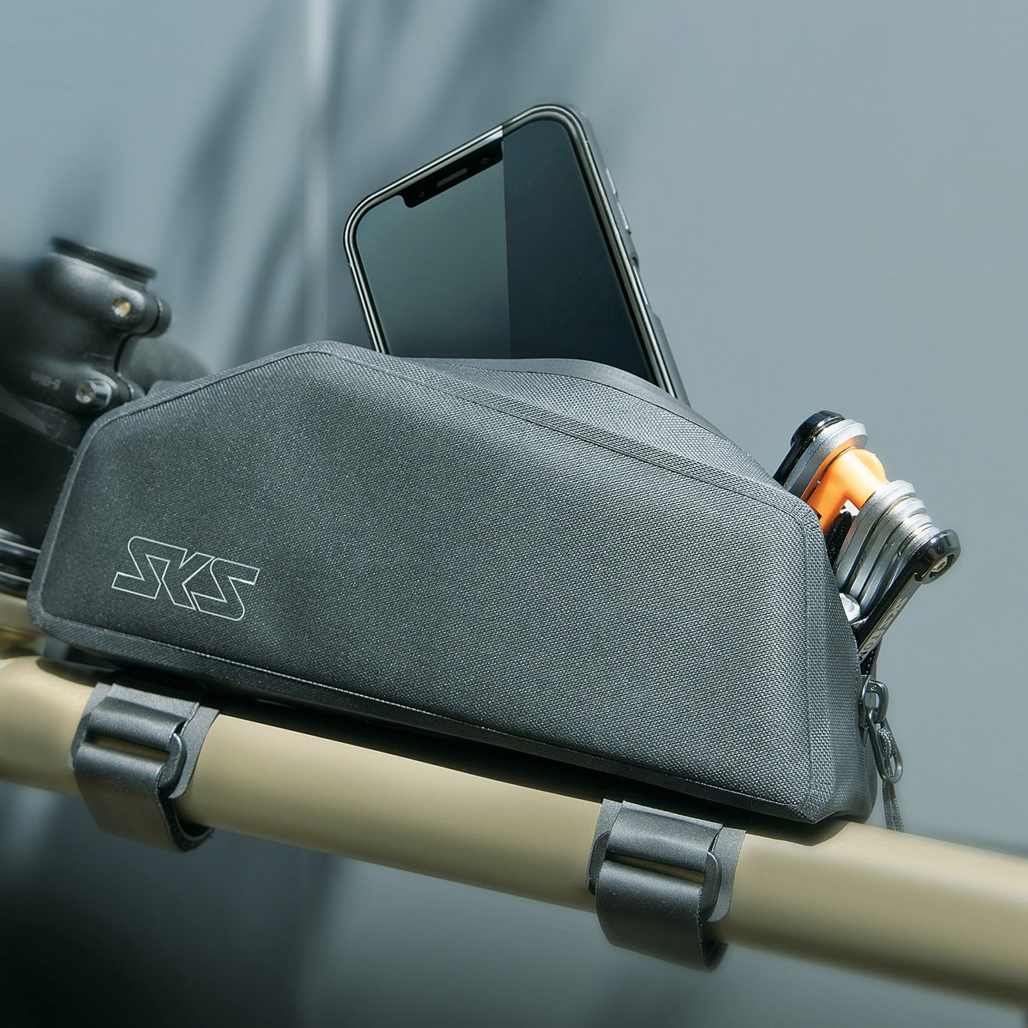 Borsa da telaio Sks Race Borsa per tubo orizzontale 0,7l nera