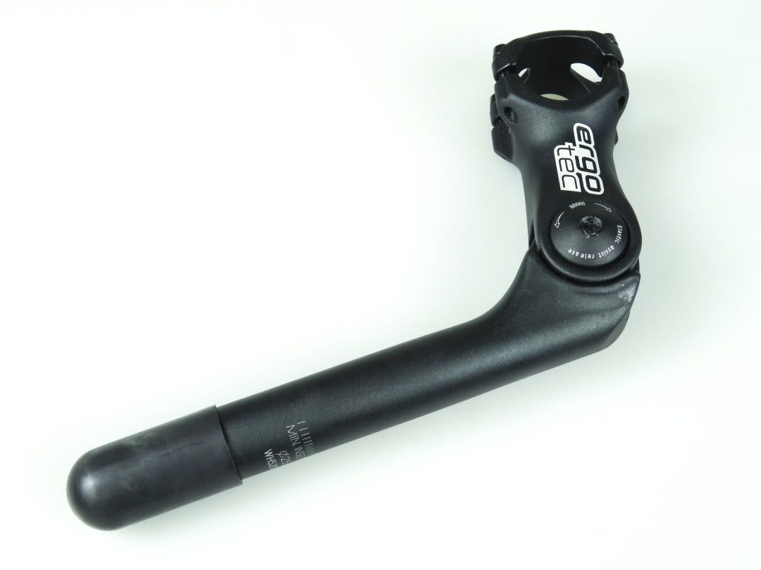 Polpo a stelo Ergotec 2 tubi 25,4 31,8 180 90 nero