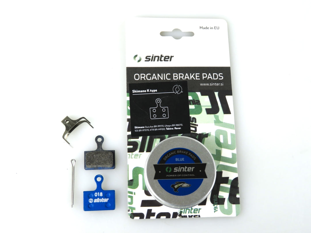 Disc freno blocca blu elettrico