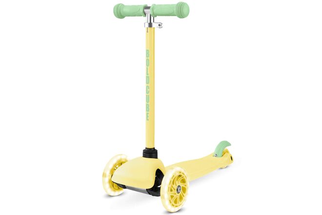 Monopattino a tre ruote Boldcube Teeny - giallo