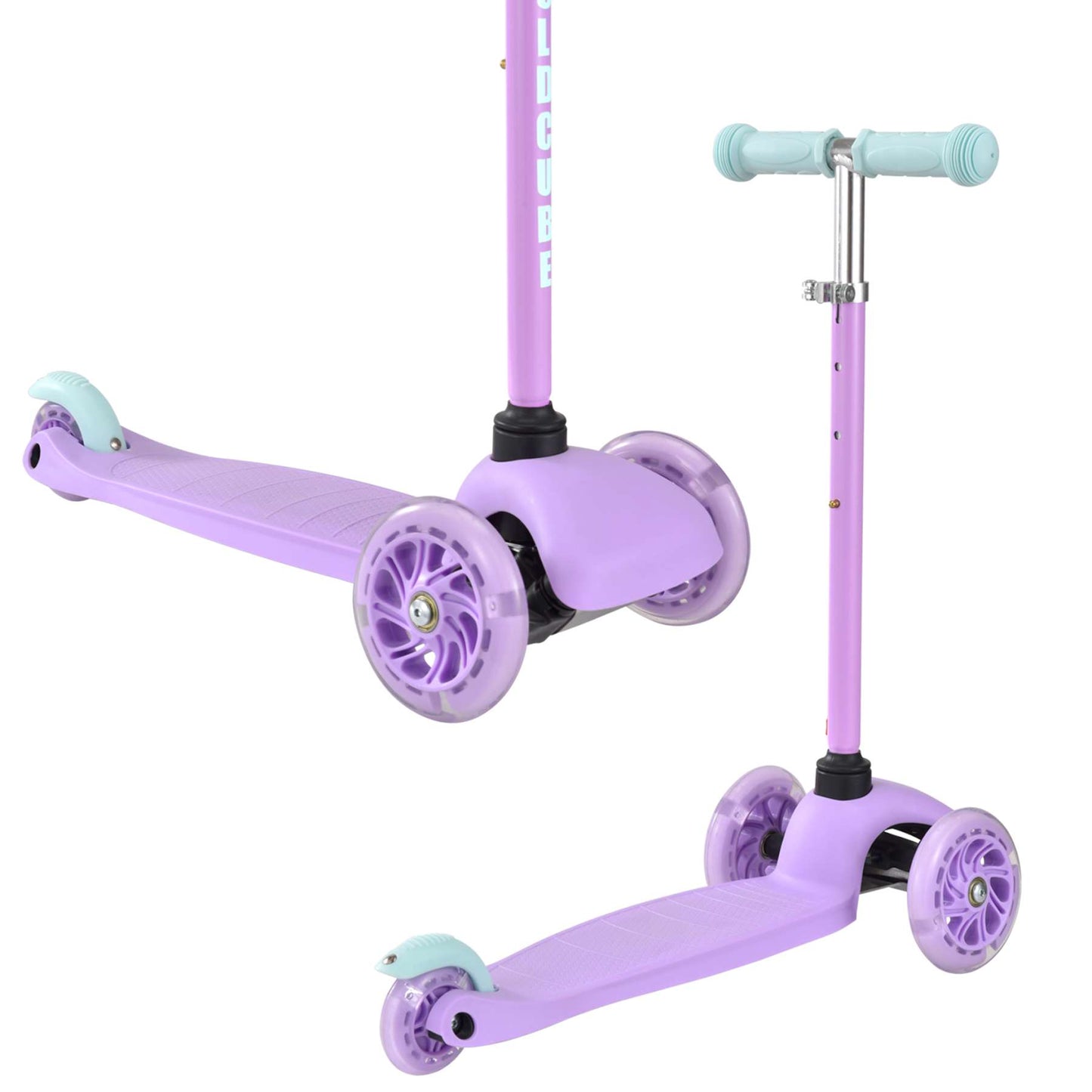 Patinete de tres ruedas Boldcube Teeny - lila