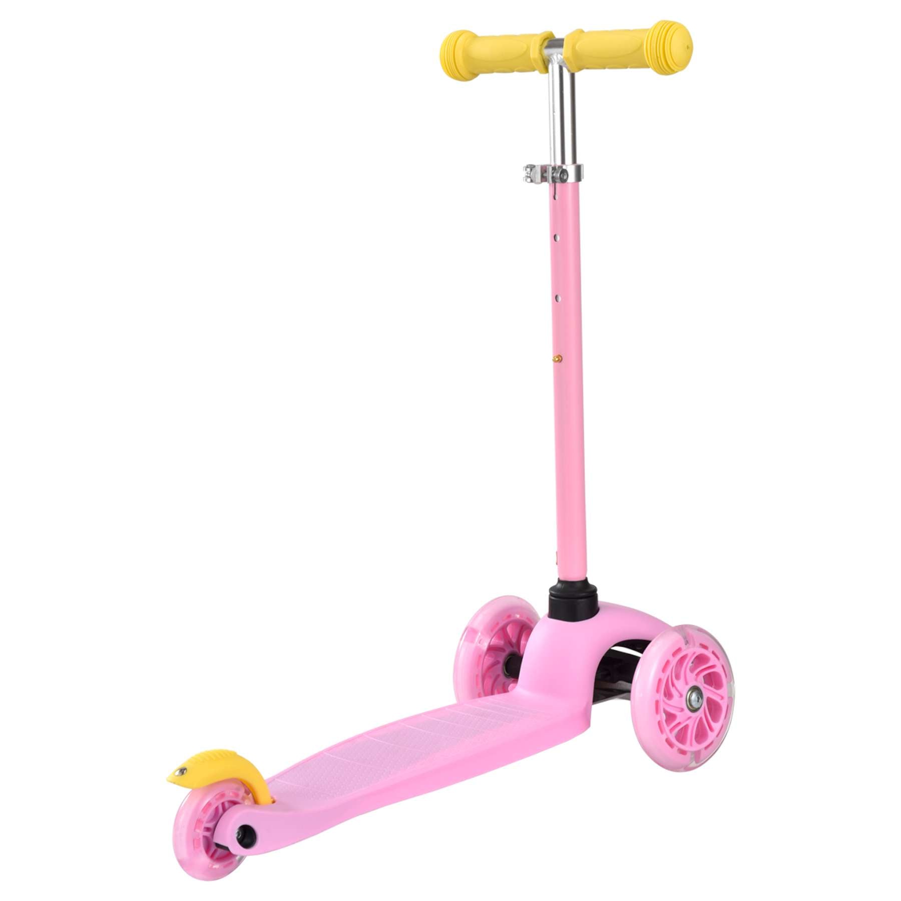 Patinete de tres ruedas Boldcube Teeny - rosa