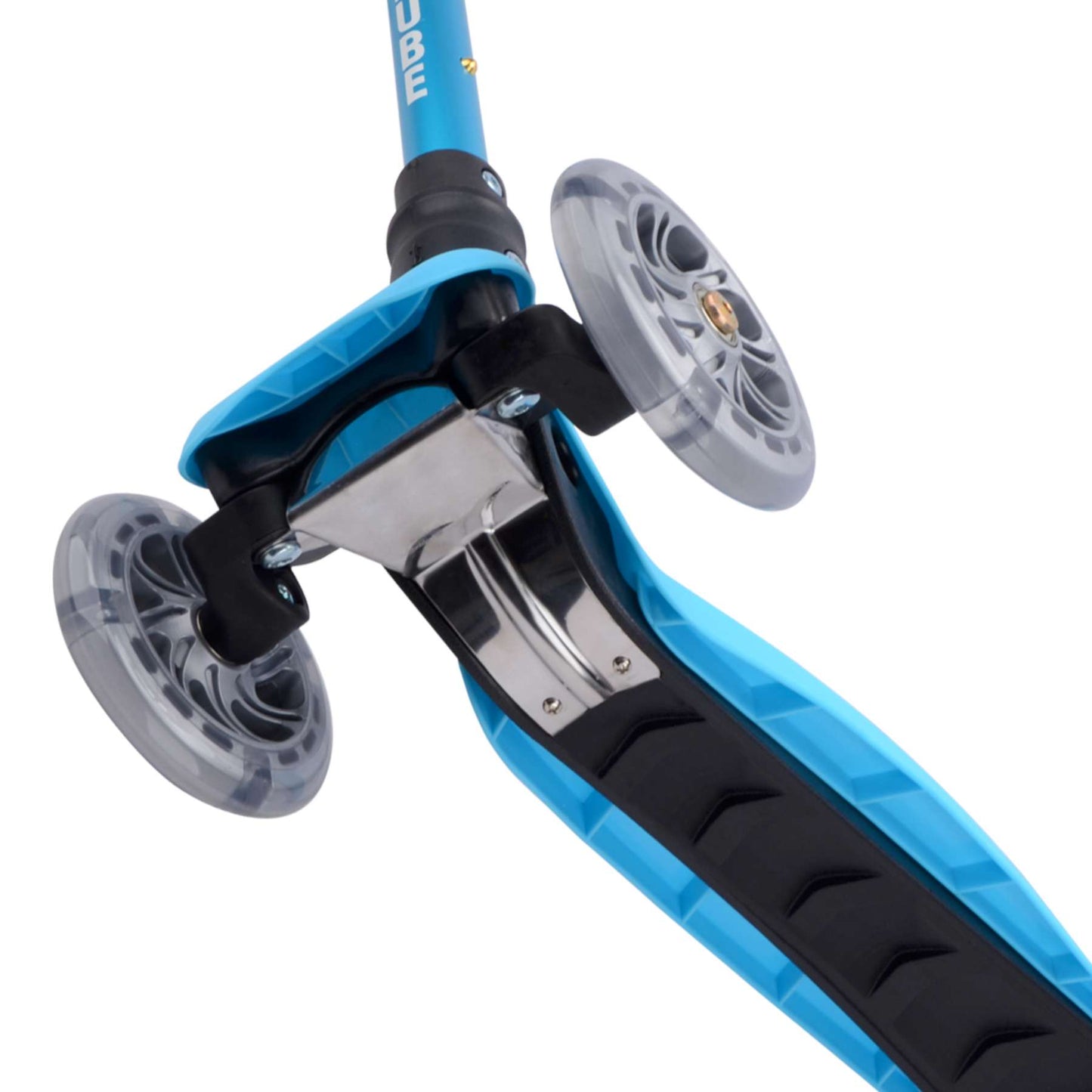 Patinete de tres ruedas Boldcube Teeny Fold - azul dinosaurio