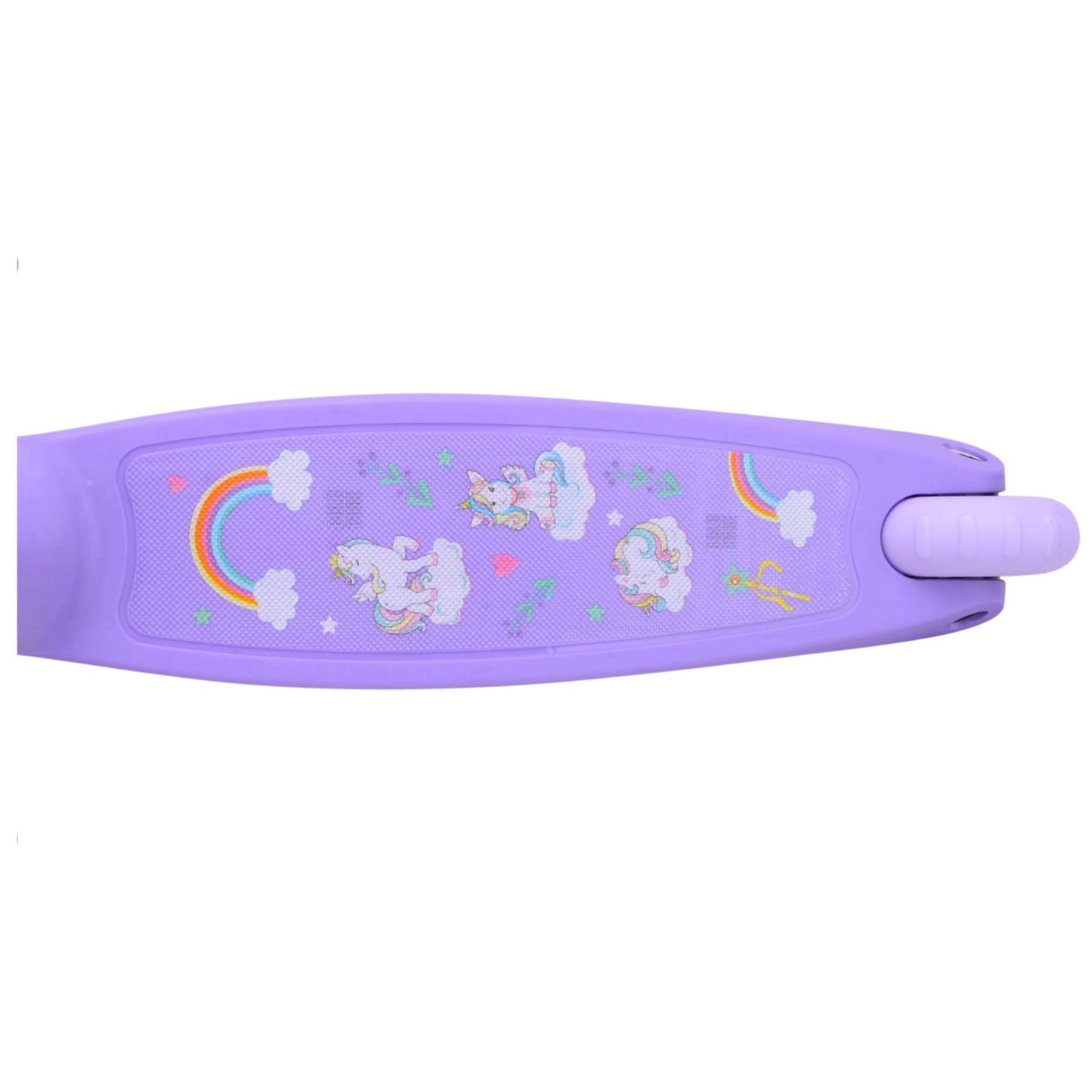 Patinete de tres ruedas Boldcube Teeny Fold - Unicornio morado