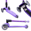 Patinete de tres ruedas Boldcube Teeny Fold - Unicornio morado