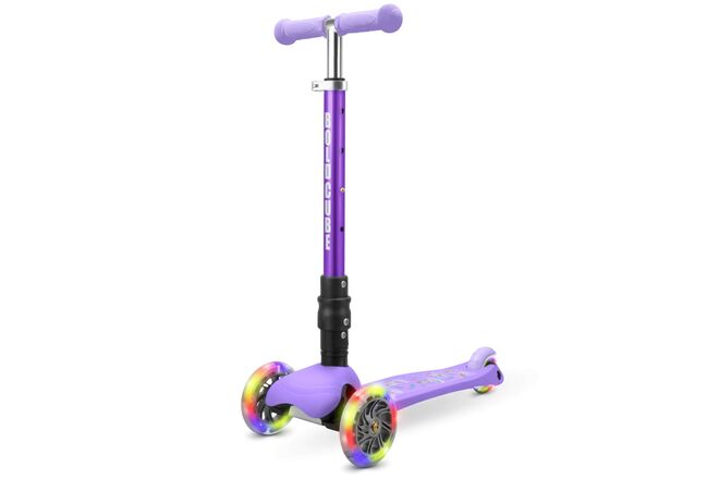 Patinete de tres ruedas Boldcube Teeny Fold - Unicornio morado
