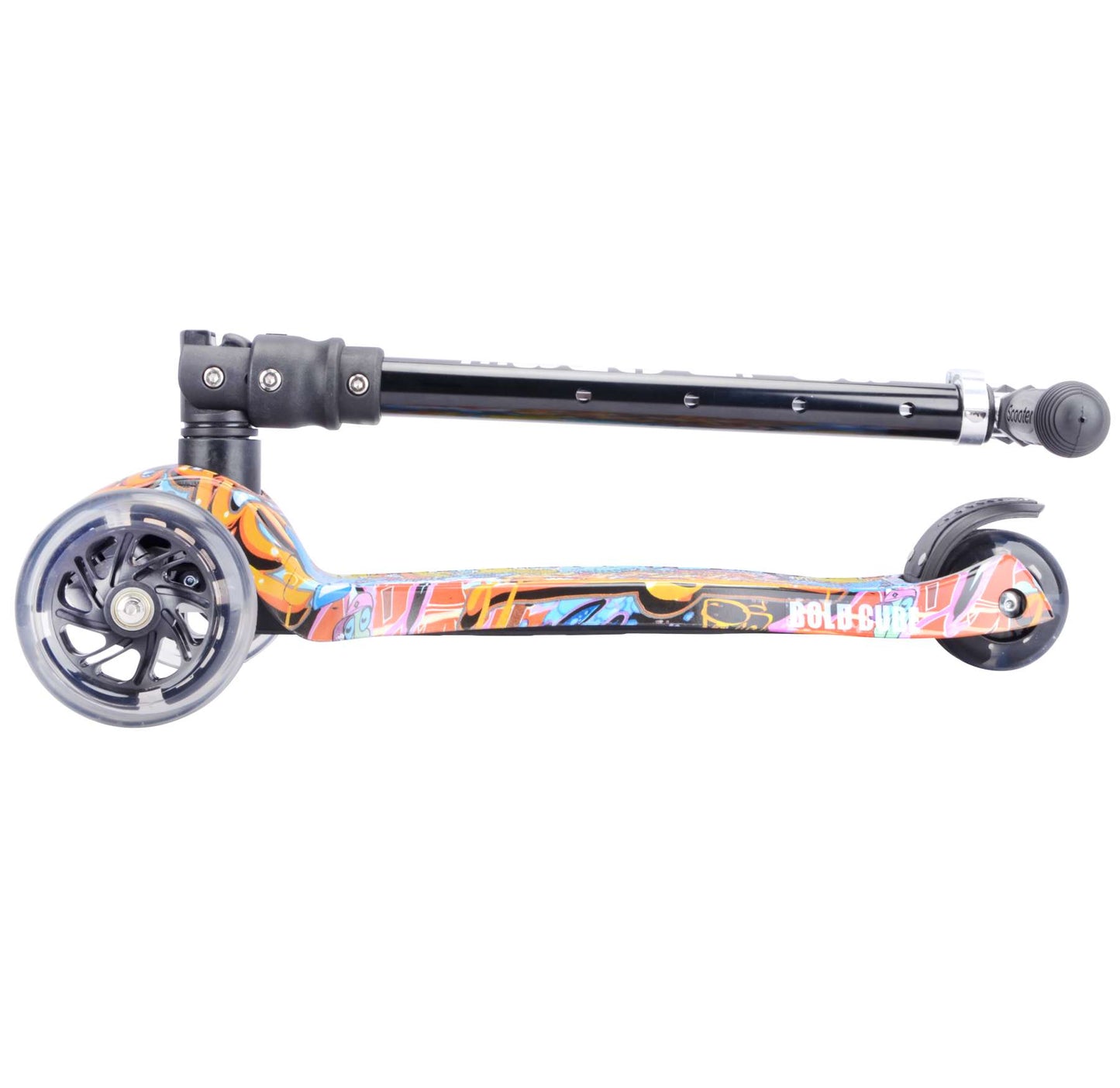 Boldcube grande scooter a tre ruote - graffiti