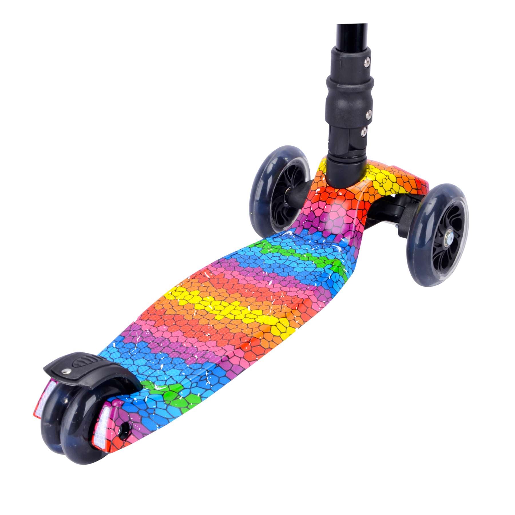 Boldcube scooter grande de tres ruedas - crystal rubix