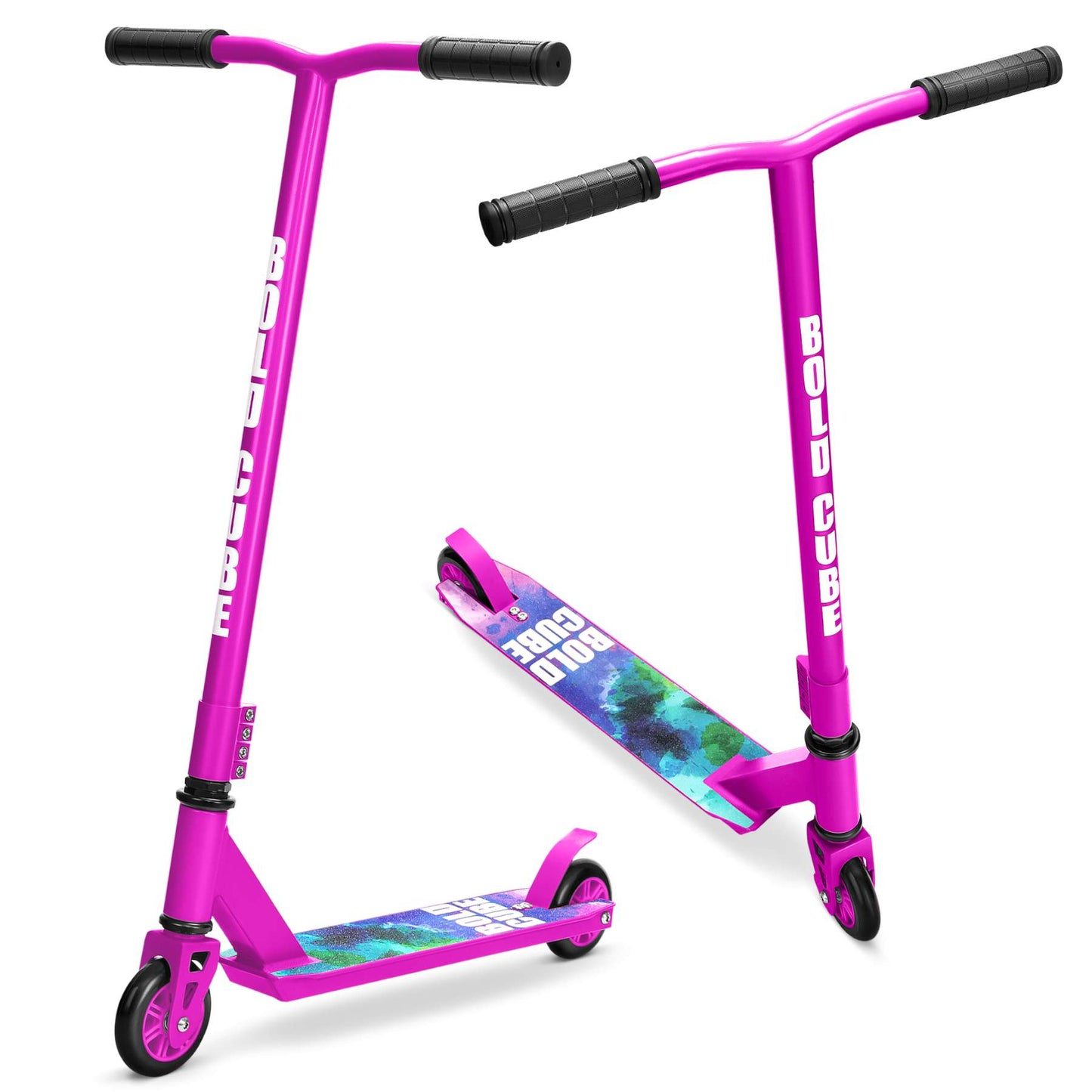 Patinete acrobático Boldcube - violeta