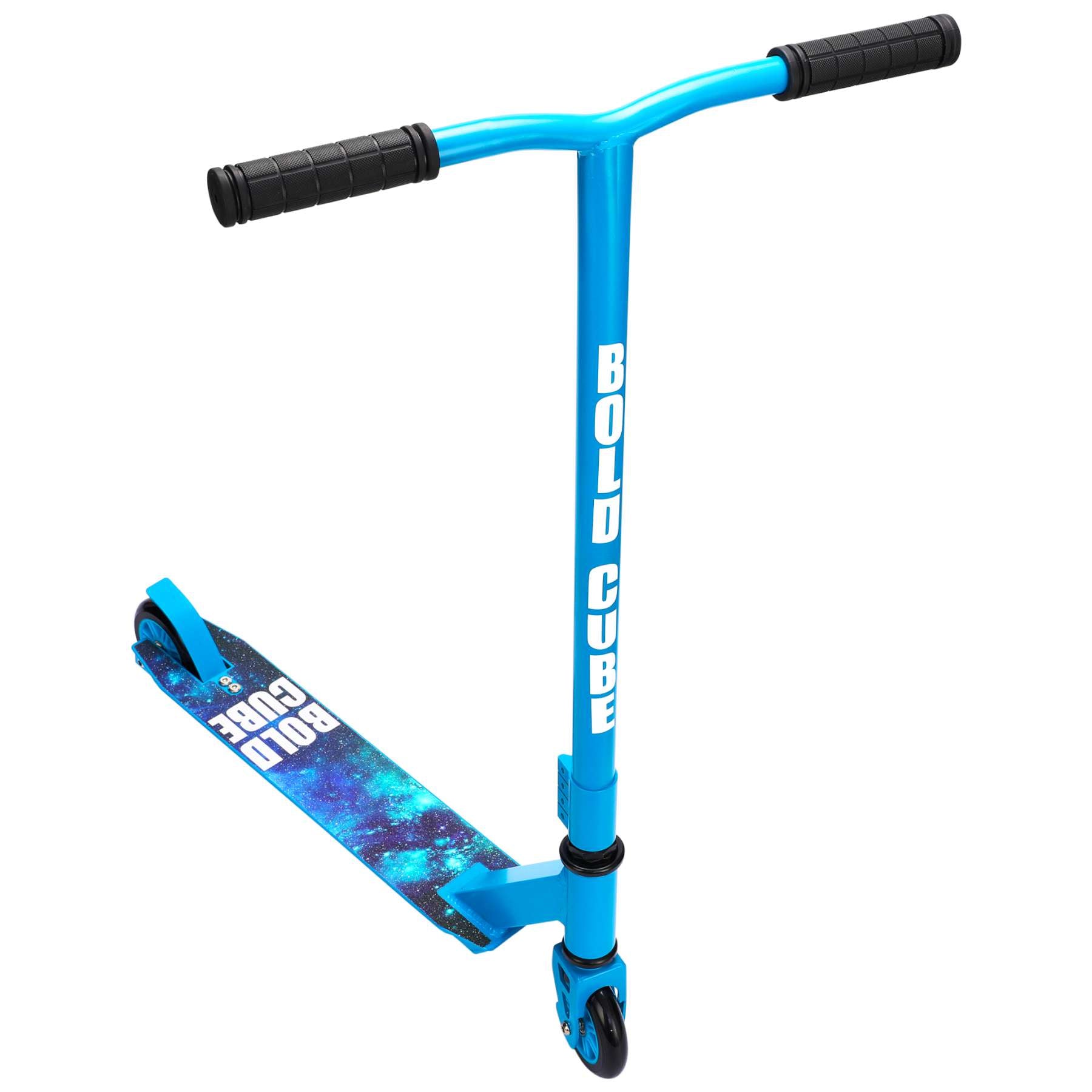 Patinete acrobático Boldcube - cian